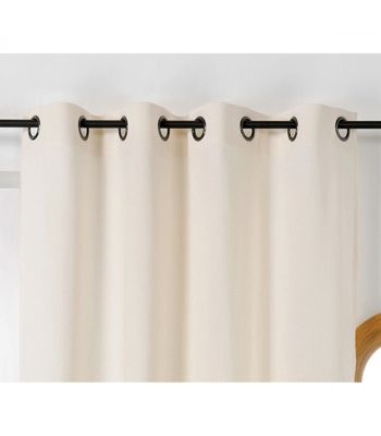 Rideau en Chanvre 135x240cm - 135x240cm - Ecru