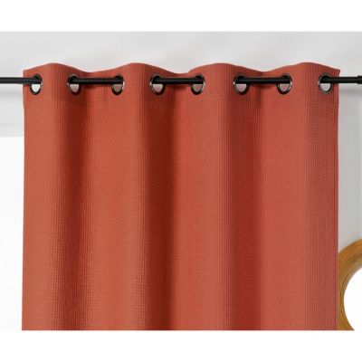Rideau en nid d'abeille (140x245 cm - Orange)