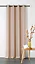 Rideau en polyester Linder L.135 x H.240 cm beige