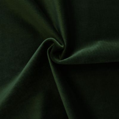 Rideau en velours feutré uni (135x260 cm - Vert sapin)