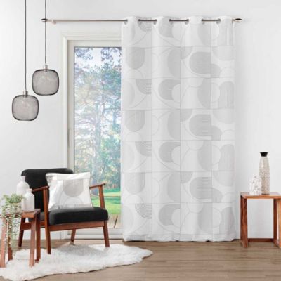 Rideau Esquisse - 140 x 260 Blanc Douceur d'Intérieur