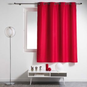 Rideau Essentiel - 140 x 180 Rouge Douceur d'Intérieur