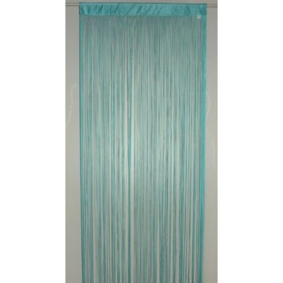 Rideau à Fils Spaghetti (90x240 cm - Turquoise)