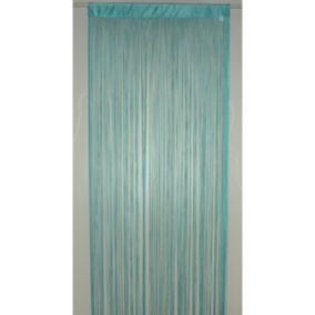 Rideau à Fils Spaghetti (90x240 cm - Turquoise)