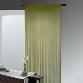 Rideau à Fils Spaghetti (90x240 cm - Vert clair)