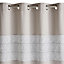 Rideau Gipsy chevron 2 coloris l.140 x H.240 cm