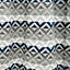 Rideau Glenor GoodHome l.140 x H.260 cm bleu