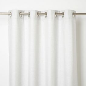 Rideau GoodHome Danville coloris naturel l.140 x h.260 cm