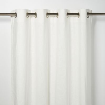Rideau GoodHome Dellys blanc 130 x 260 cm