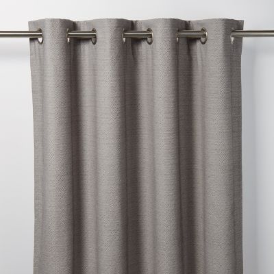 Rideau GoodHome Digga gris l.140 x H.260 cm