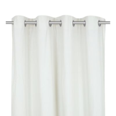 Rideau GoodHome Hiva ivoire l.140 x H.260 cm