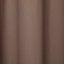 Rideau GoodHome Hiva marron l.140 x H.260 cm