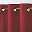 Rideau GoodHome Hiva rouge l.140 x H.260 cm