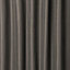 Rideau GoodHome Klama gris foncé l.140 x H.260 cm