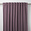 Rideau GoodHome Klama violet clair l.140 x H.260 cm