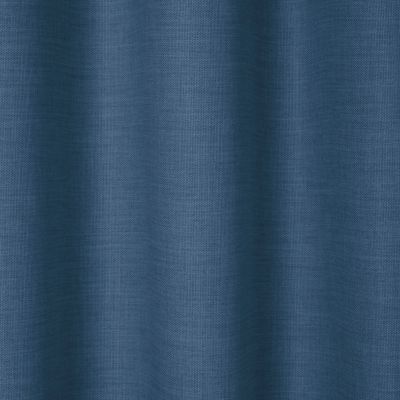 Rideau GoodHome Novan bleu foncé l.140 x H.260 cm