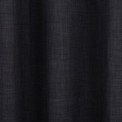 Rideau GoodHome Novan noir l.140 x H.260 cm