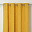 Rideau GoodHome Pahea jaune 135 x 260 cm