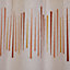 Rideau intérieur effet lin motif géométrique beige GoodHome L. 260 cm x l. 140 cm