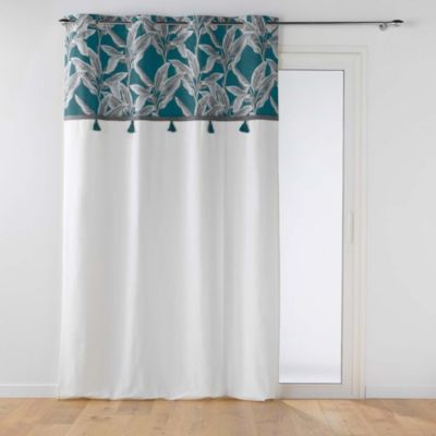 Rideau Isibelle Pompons - 140 x 240  Douceur d'Intérieur