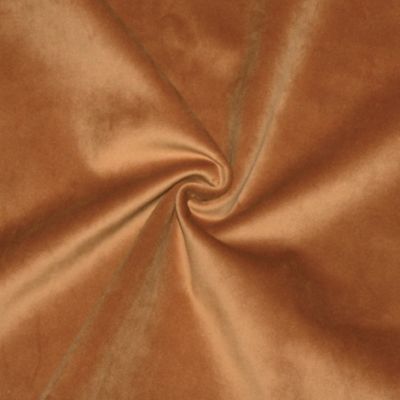 Rideau isolant et occultant en velours doublé polaire (135x280 cm - Marron Clair)