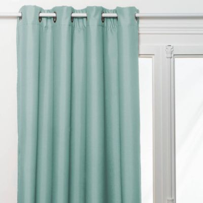 Rideau isolant Neal vert céladon 140x260cm - Atmosphera