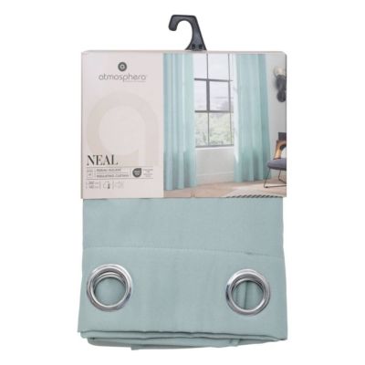 Rideau isolant Neal vert céladon 140x260cm - Atmosphera