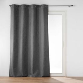 Rideau Isolant Thermique "Polarine" 140x260cm Anthracite