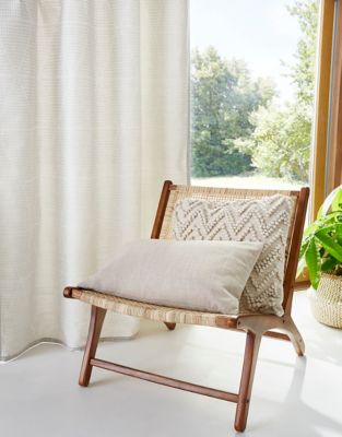 Rideau Kalay marron l.140 x H.260 cm
