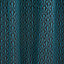Rideau Koki GoodHome l.140 x H.260 cm bleu