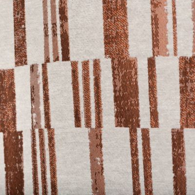 Rideau Leyna jacquard terracotta 140x260cm - Atmosphera