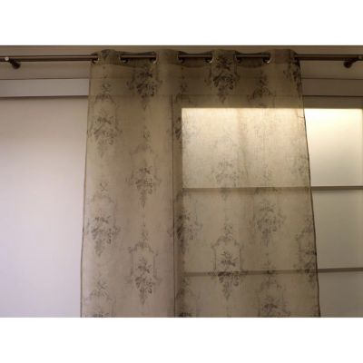 Rideau lin à oeillets 140x260 cm 2RID6