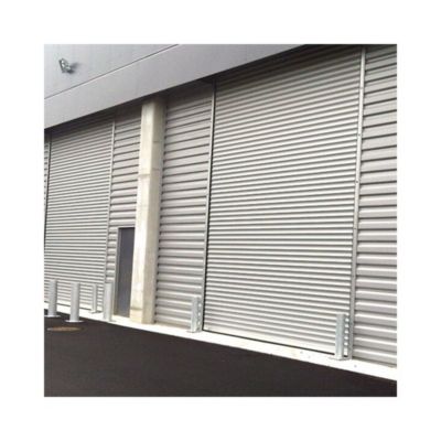 Rideau Métallique Blanc RAL9010 Motorisé 220V Lames Pleines 7/10ème L2500 H3000 CLASSIC