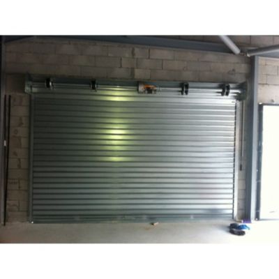 Rideau Métallique Galvanisé Motorisé 220V Lames Pleines 7/10ème L2000 H5000 CLASSIC