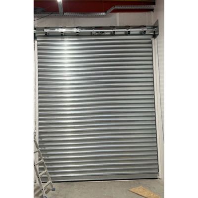 Rideau Métallique Galvanisé Motorisé 220V Lames Pleines 7/10ème L2000 H5000 CLASSIC