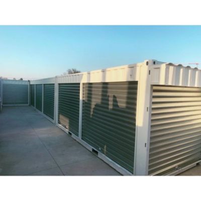 Rideau Métallique Galvanisé Motorisé 220V Lames Pleines 7/10ème L3000 H2500 CLASSIC BOX