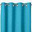 Rideau Moco Colours bleu l.135 x H.240 cm