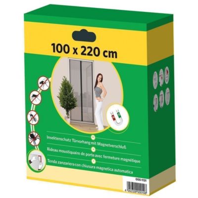 Rideau moustiquaire de porte fermeture magnétique