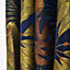 Rideau obscurcissant à œillet Tropico Rocle l.135 x l.260 cm bleu marine