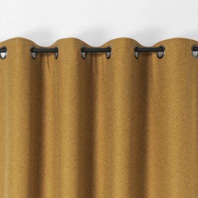 Rideau obscurcissant et isolant Boreal (140x260 cm - Jaune Ocre)