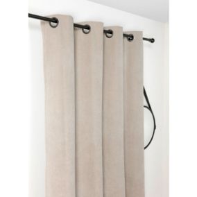 Rideau Obsurcissant Thermique et isolant "ALBERTA" - 140x260cm - Beige