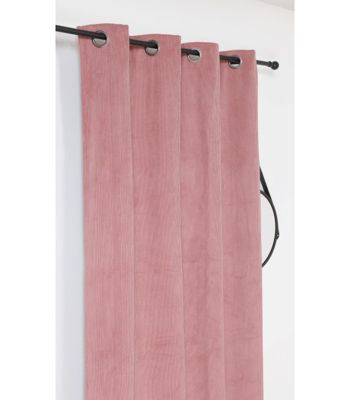 Rideau Obsurcissant Thermique et isolant "ALBERTA" - 140x260cm - Rose