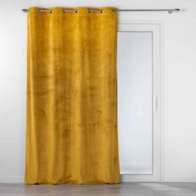 Rideau Occultant "Analia" 140x240cm Ocre