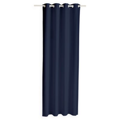 Rideau occultant Blackout l.140 x H.240 cm bleu marine