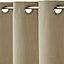 Rideau occultant Colours Spanish beige l.140 x H.240 cm