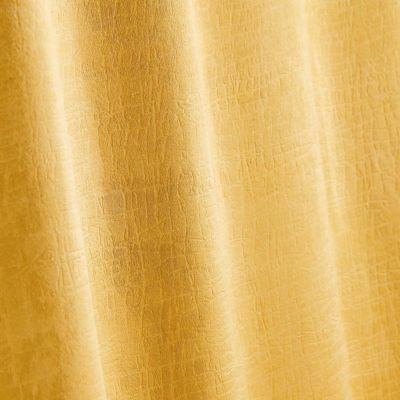 Rideau Occultant  - Effet Velours "Peau" (140x240 cm - Jaune)