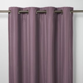 Rideau occultant GoodHome Klama violet clair 140 x 260 cm