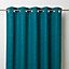 Rideau occultant GoodHome Novan bleu 140 x 260 cm