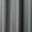 Rideau occultant GoodHome Thanja gris l.140 x H.260 cm