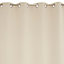 Rideau occultant l.135 x H.240 cm beige